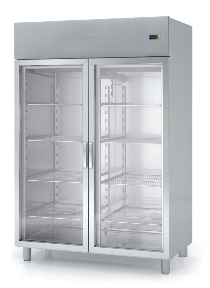 Armario de Refrigeracin Expositor INOX Gastronorm 300, 600, 1000 y 1200 li